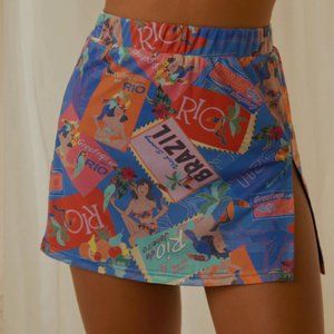 Pepper Mayo Mesh Skirt